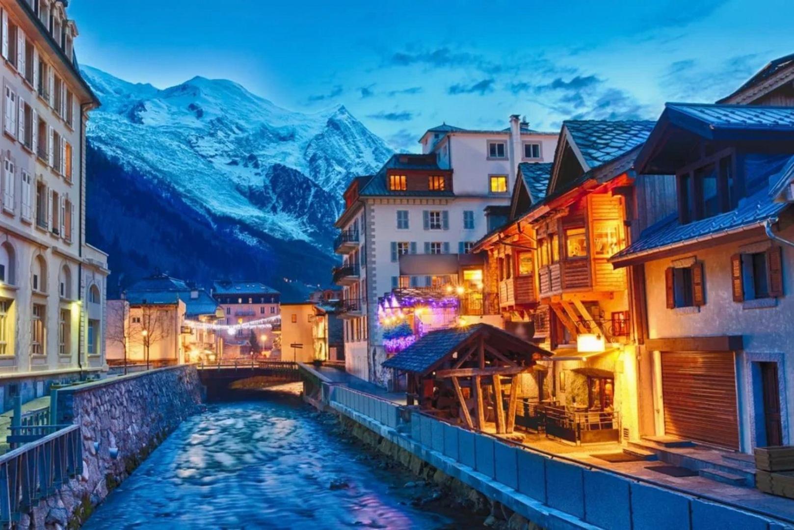 Top Floor Apartment Mansard - Central Chamonix Mont Blanc Haven Buitenkant foto